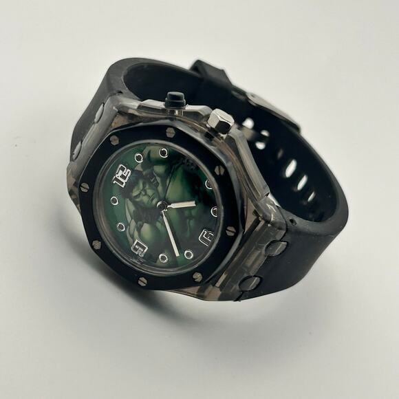 Marvel The Avengers HLK3302 Kids Watch, Black Working New Battery - Picture 4 of 8